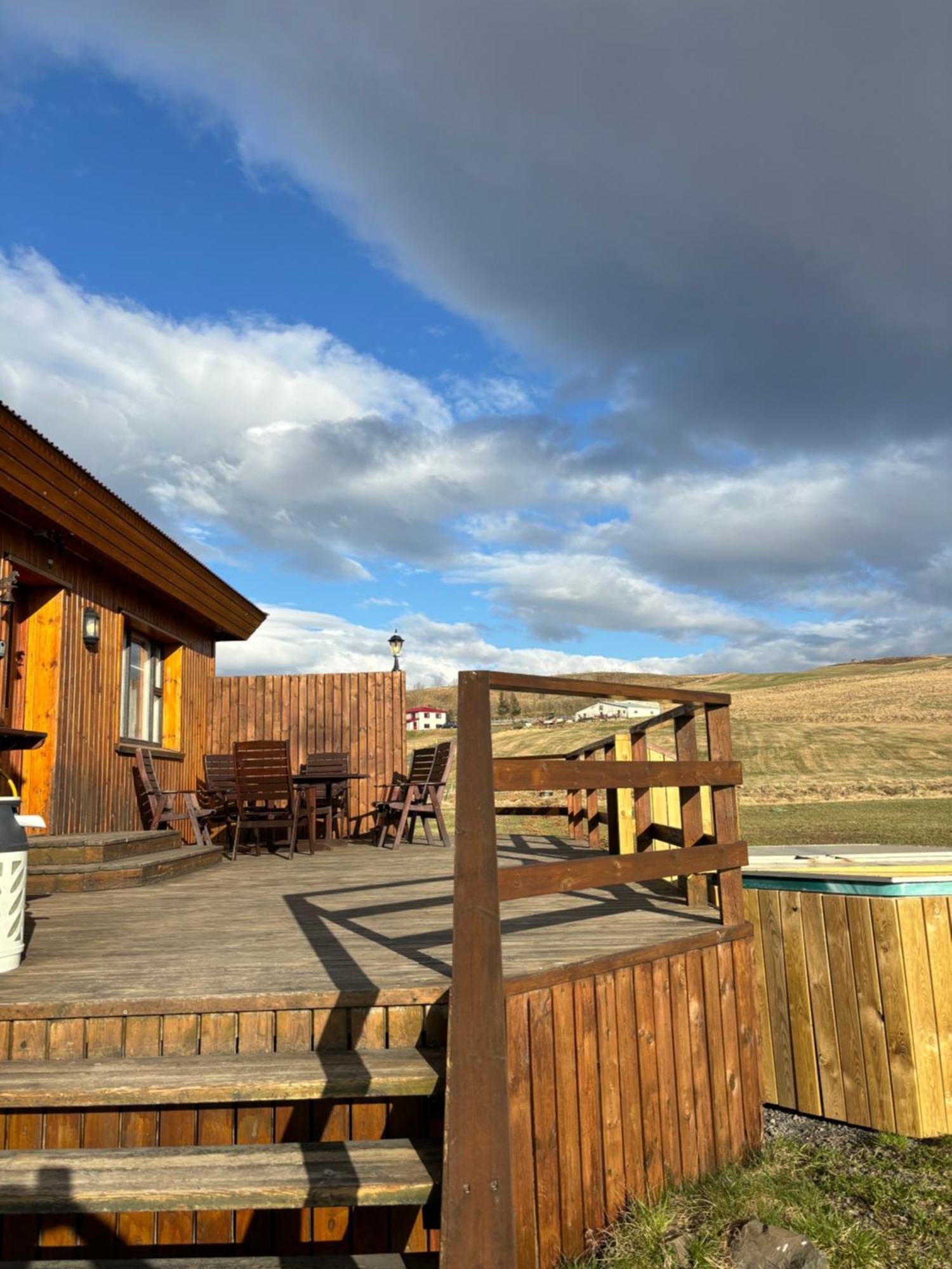Guesthouse Helluland Kiðagil Exterior foto